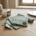 Servilleta papel bayas blanco