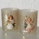 Portavela Clara 8cm alto 2 modelos