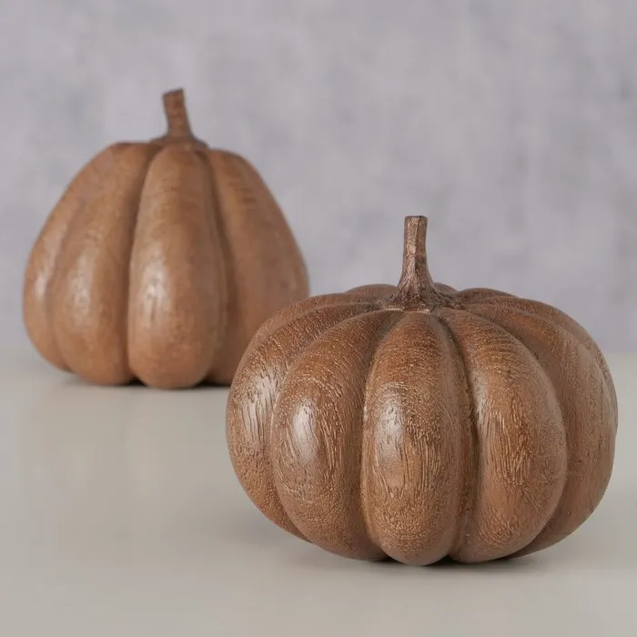 Calabazas efecto Madera 2 modelos