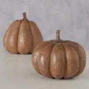 Calabazas efecto Madera 2 modelos