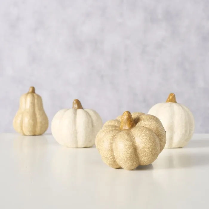set 4 calabazas Terracota
