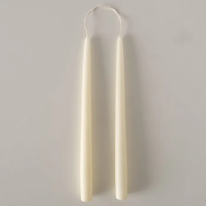 Vela cónica Aura, 2 unidades blanca