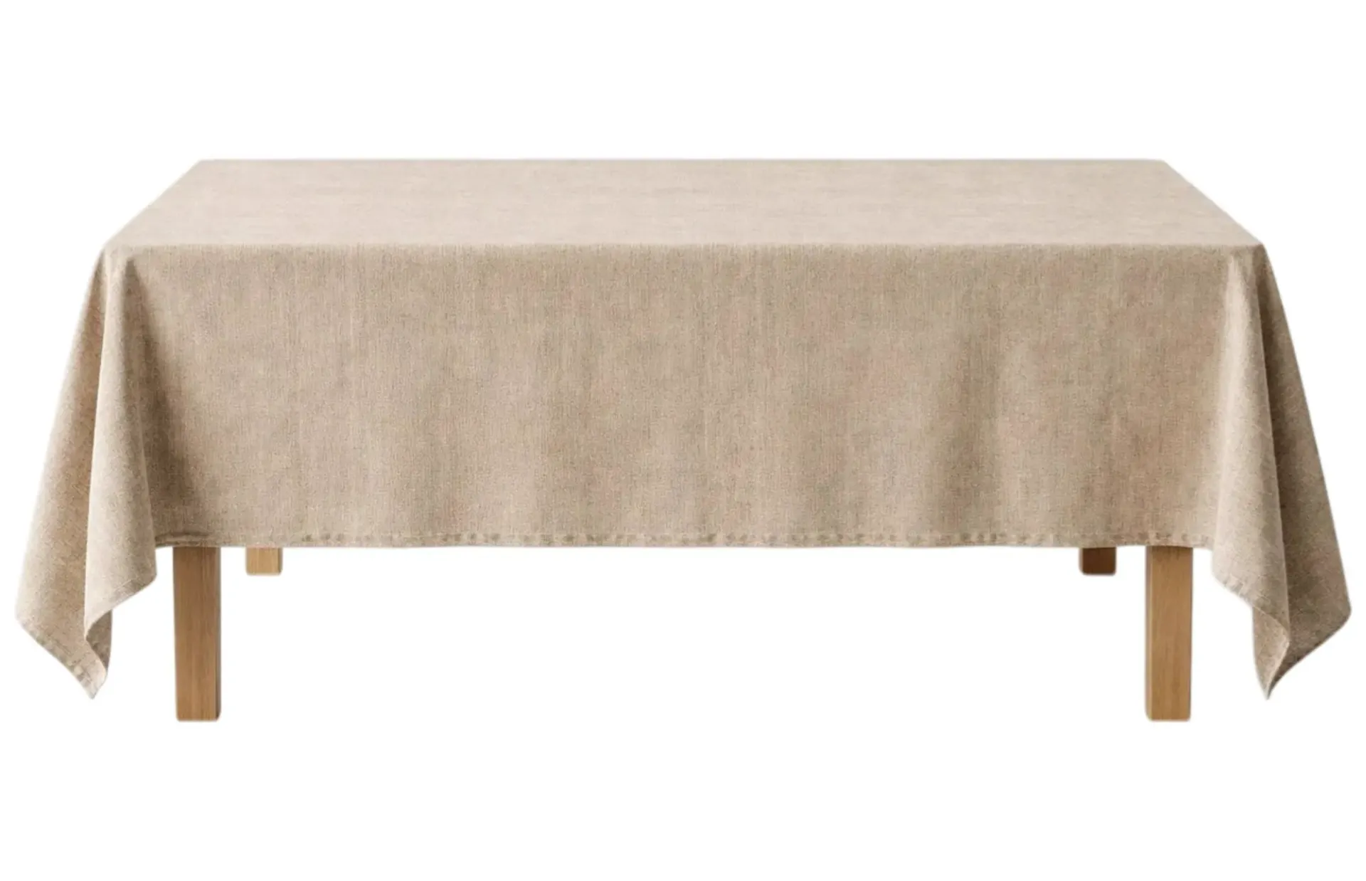 [TX-231584] MANTEL ANTIMANCHAS ALGODON RECICLADO 135X250