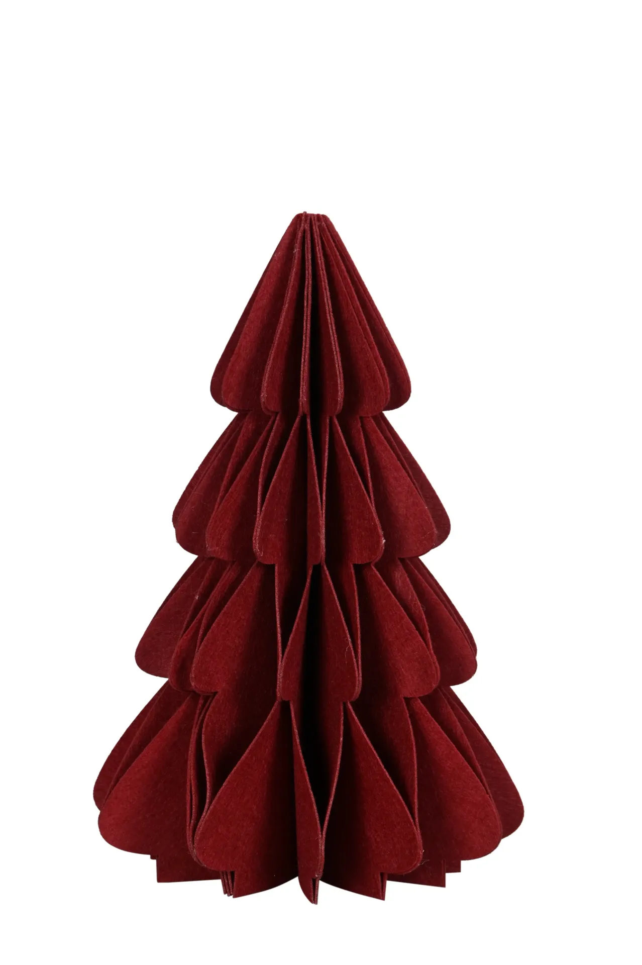 Árbol burdeos pequeño