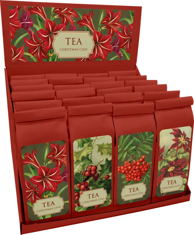 [Stte180e] Te Chai de Navidad 100gr (Berries and leaves)