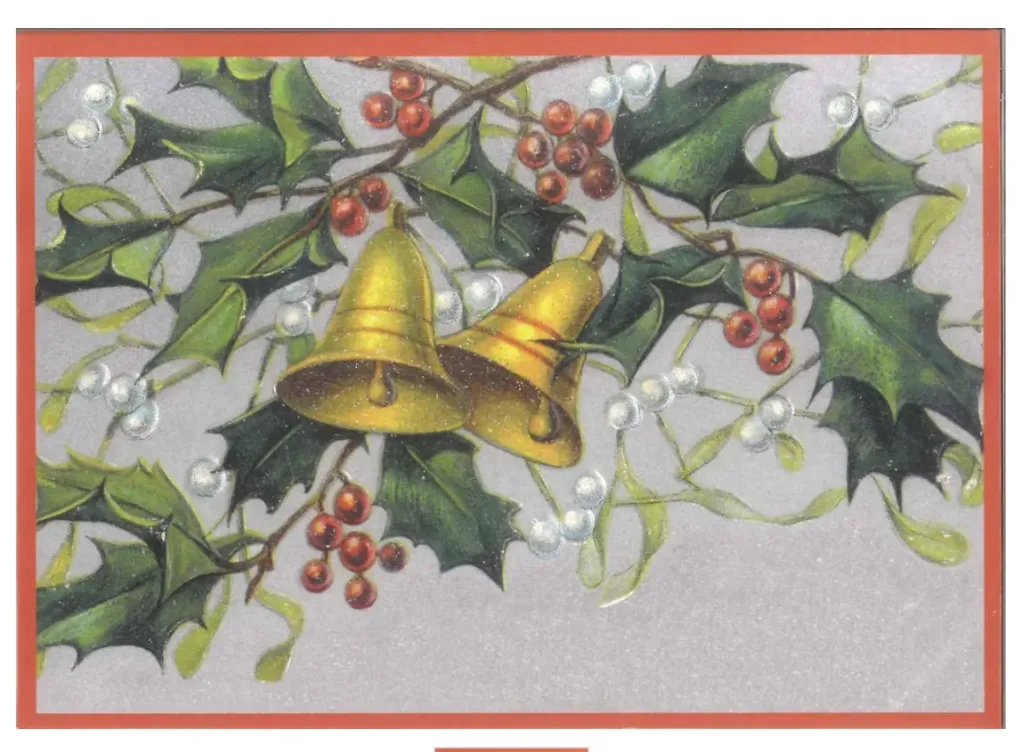 Postal Vintage Campanas 10,5x15cm