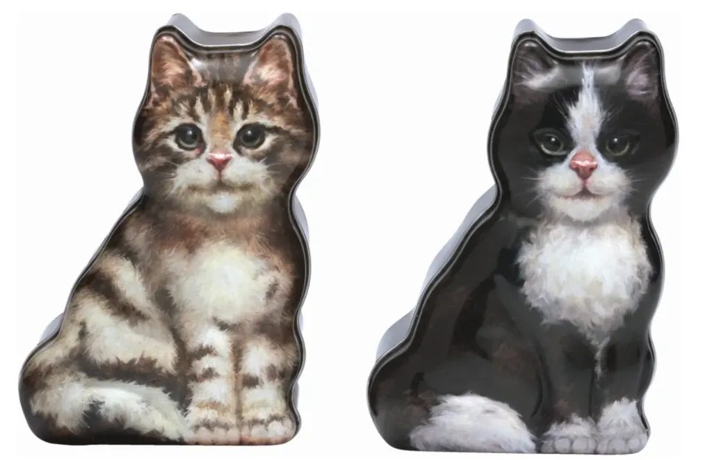 Lata Forma Gato 9,8x6,3x15,1cm
