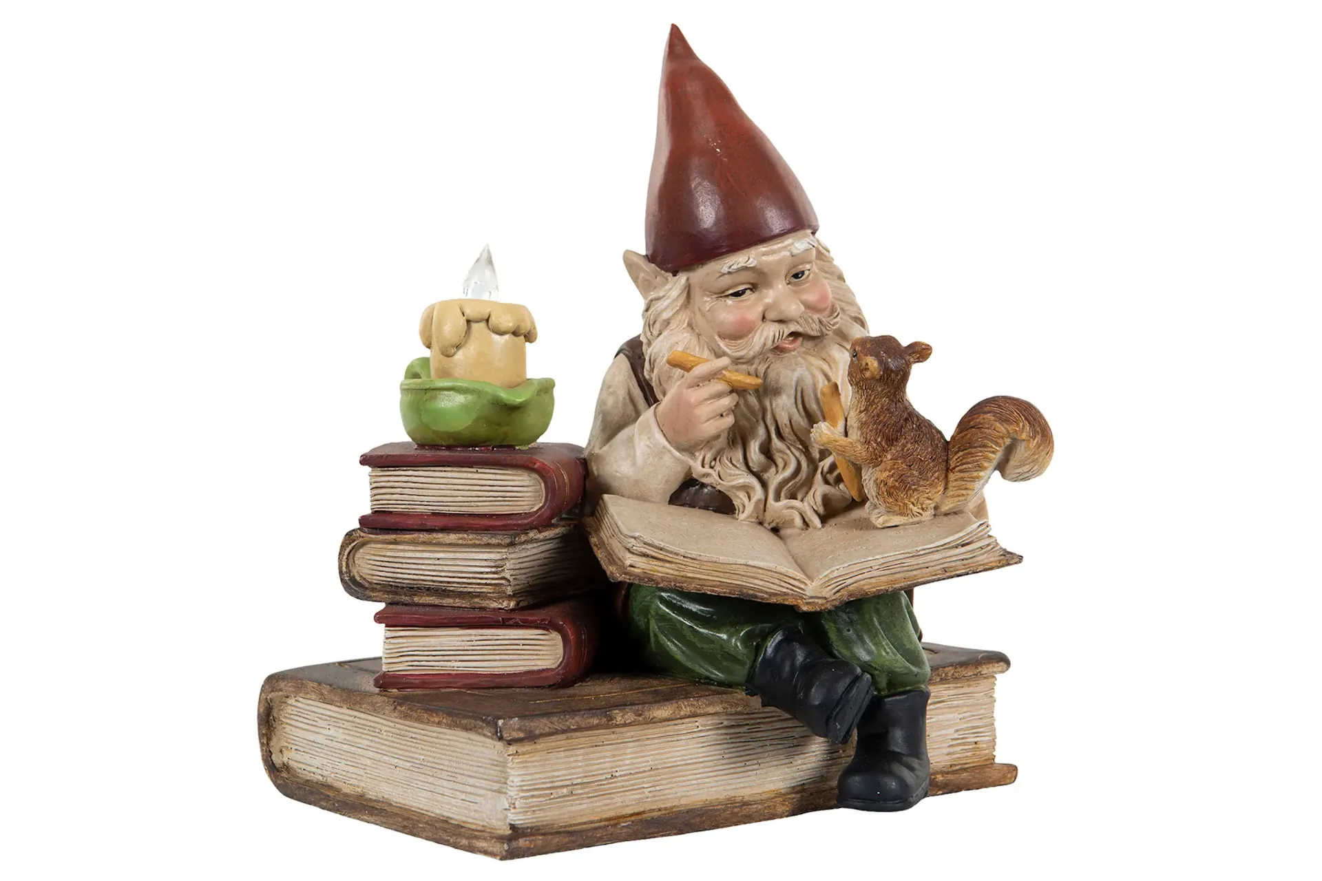 Gnomo Led con Libros