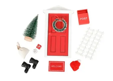 Puerta del duende con accesorios