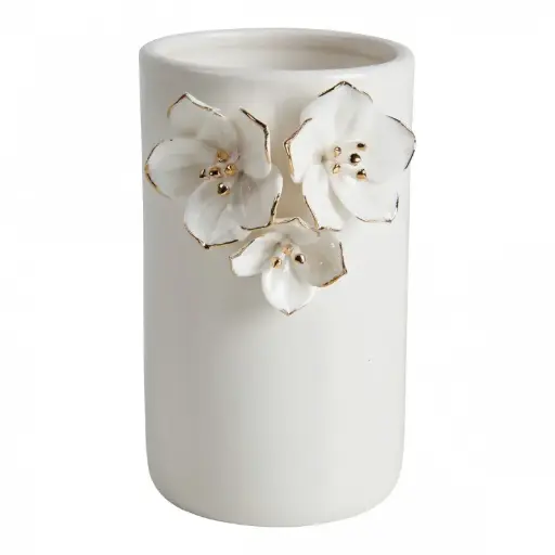 [MBSBACVE0009] Vaso porta cepillos Flores