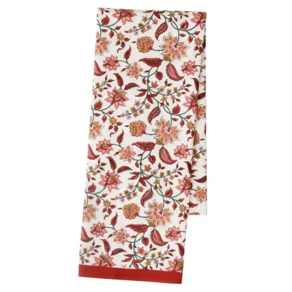 [4462] MANTEL DIVYA CERISE 150*250