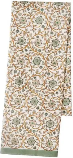 [4464] MANTEL ROJA SAJE 150*250