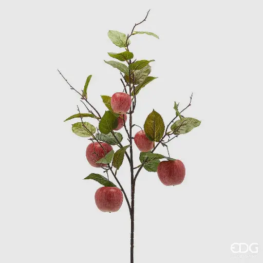 [2500069A400] Rama de manzana con hojas 95cm