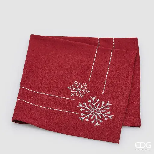 [7800349A448] Servilleta xmas burdeos cuadrada 