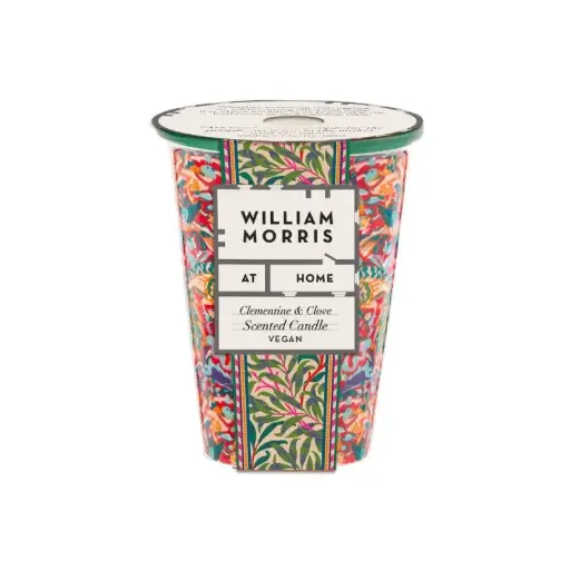 [HIFG6362] Vela perfumada 180 g en tarro de porcelana - W. Morris (Pavo Real y Ave)