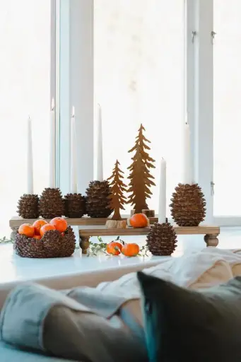 [1002360] Candelabro Piña Multi Poli