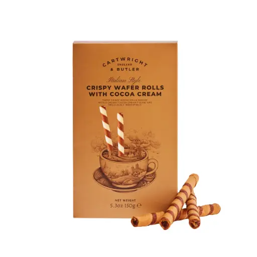 Barquillos de chocolate crispy 