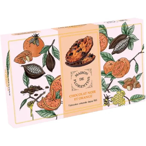 Galletas Chocolate con Naranja Maison Florentins 