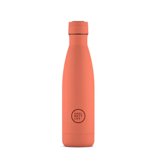 Botella pastel Coral 500ml