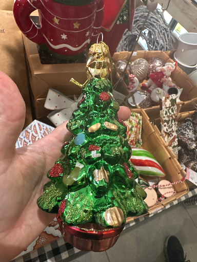 [4301] BOLA ABETO CRISTAL